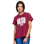 Immagine del prodotto Walking Dead - T-shirt da donna con logo rosso