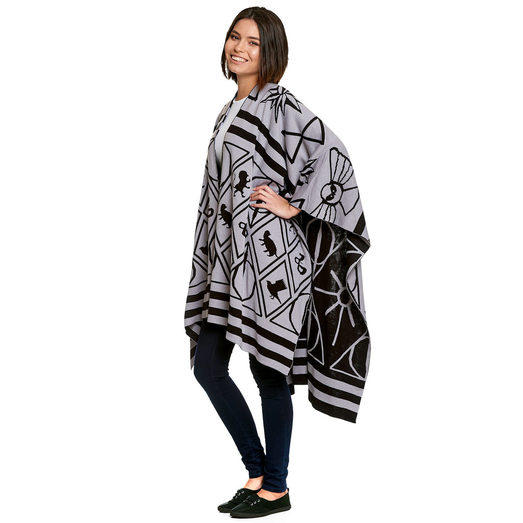 Immagine del prodotto Harry Potter - Poncho con Simboli Magici