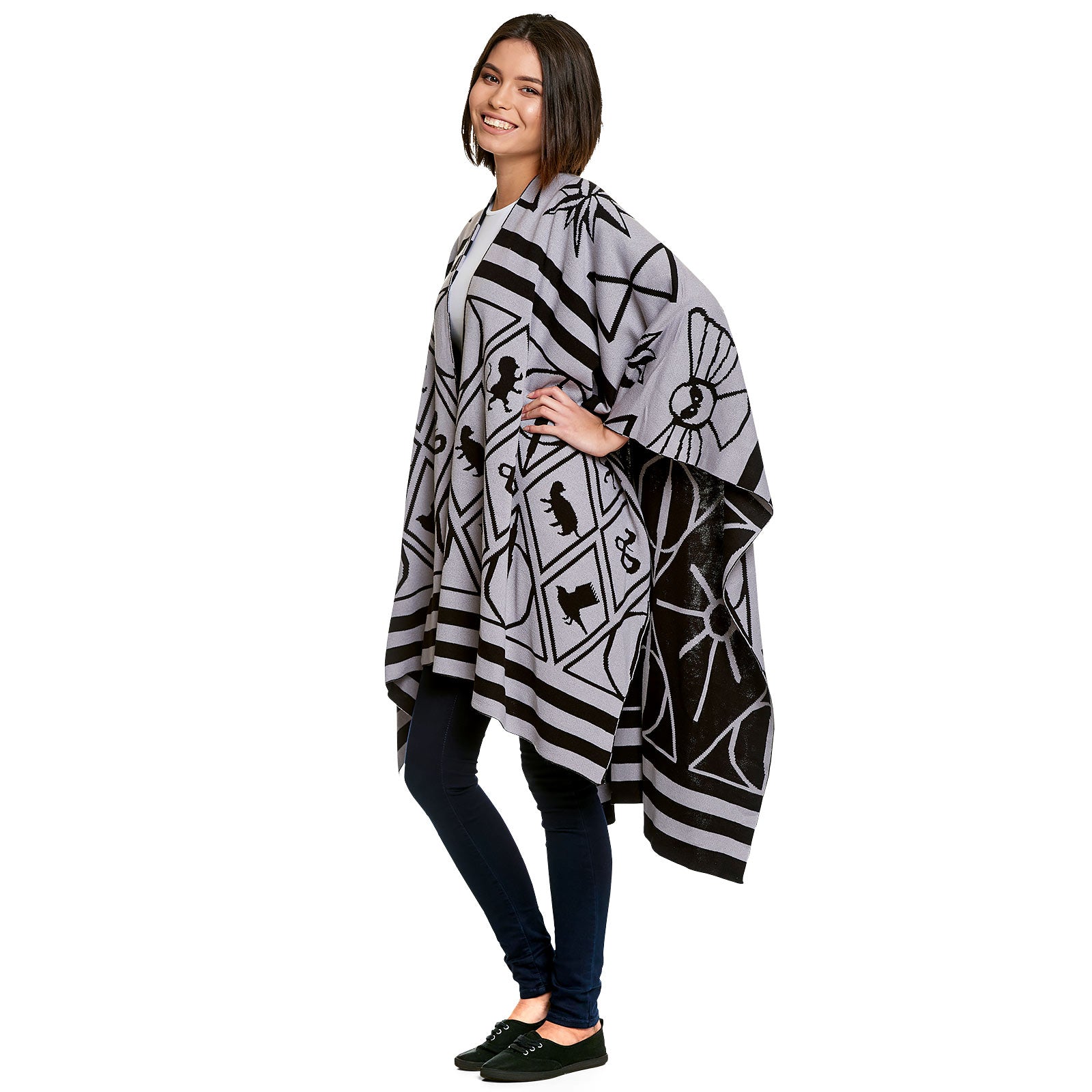 Immagine del prodotto Harry Potter - Poncho con Simboli Magici