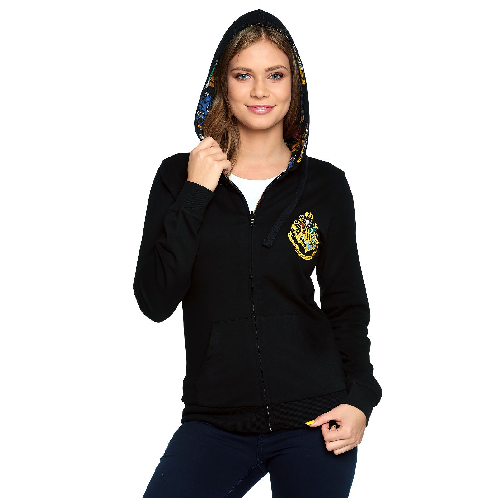 Immagine del prodotto Harry Potter - Giacca con cappuccio reversibile Hogwarts per donna