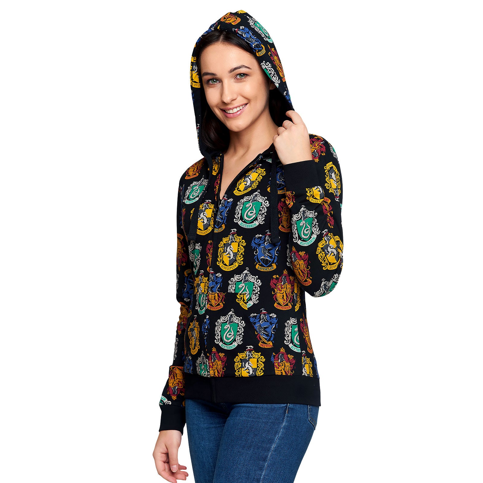 Immagine del prodotto Harry Potter - Giacca con cappuccio reversibile Hogwarts per donna