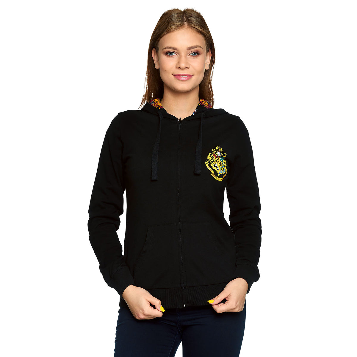 Immagine del prodotto Harry Potter - Giacca con cappuccio reversibile Hogwarts per donna