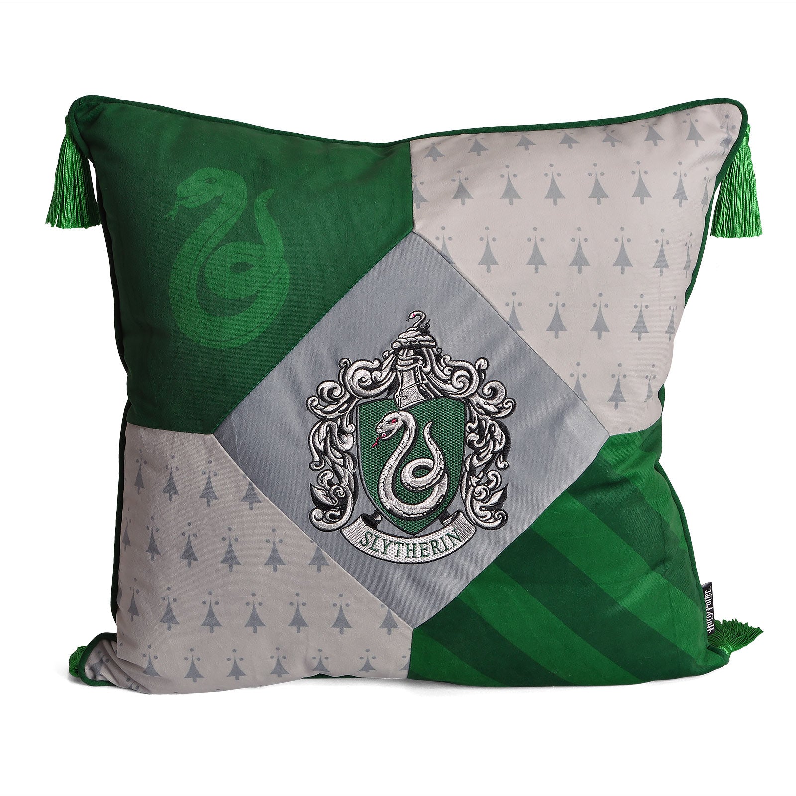 Immagine del prodotto Harry Potter - Cuscino Serpeverde deluxe con nappine