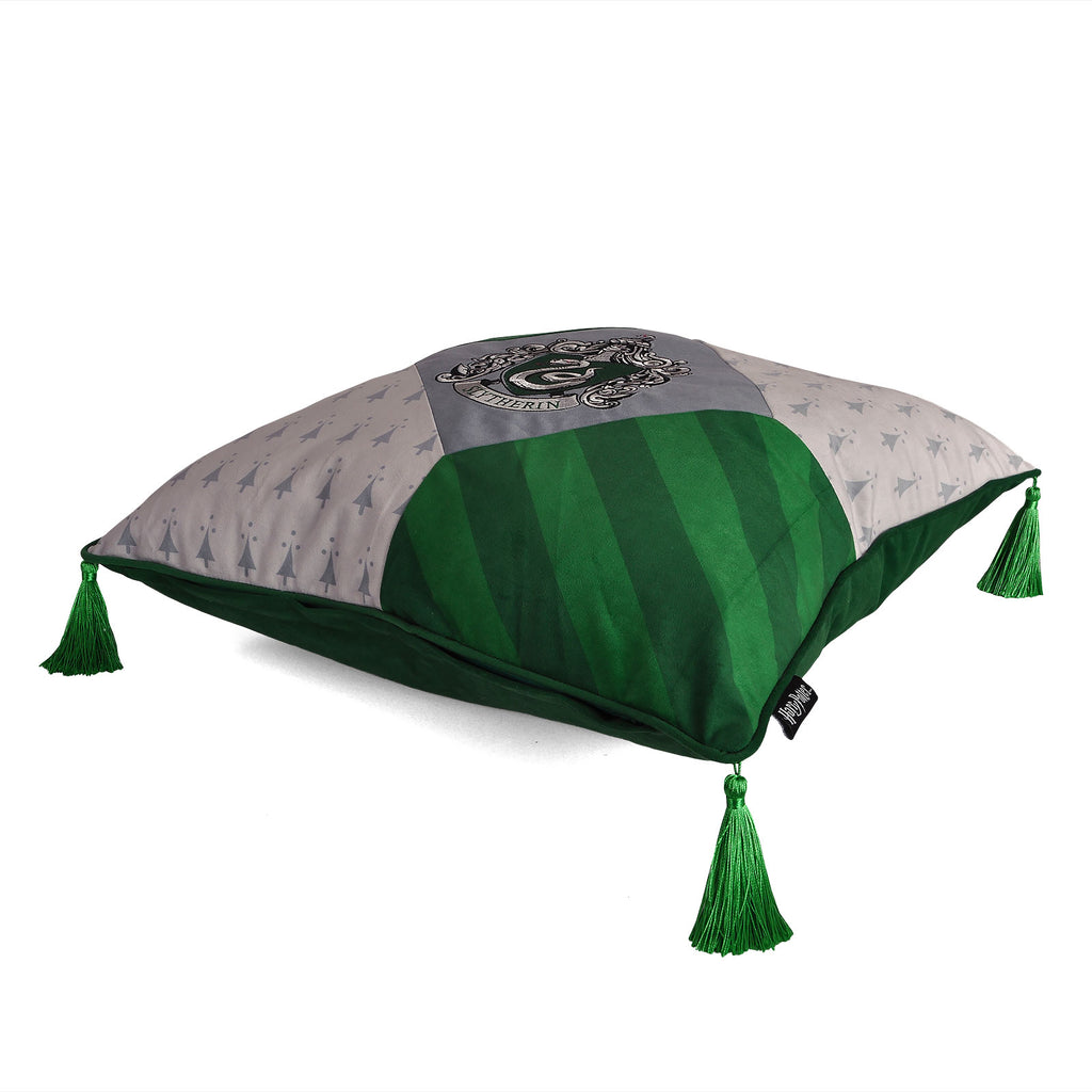 Immagine del prodotto Harry Potter - Cuscino Serpeverde deluxe con nappine