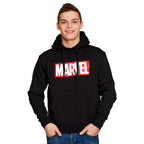 Immagine del prodotto Marvel - Felpa con cappuccio nera con logo
