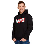 Immagine del prodotto Marvel - Felpa con cappuccio nera con logo