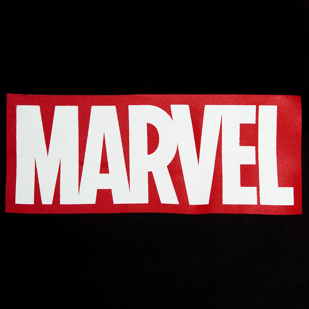 Immagine del prodotto Marvel - Felpa con cappuccio nera con logo
