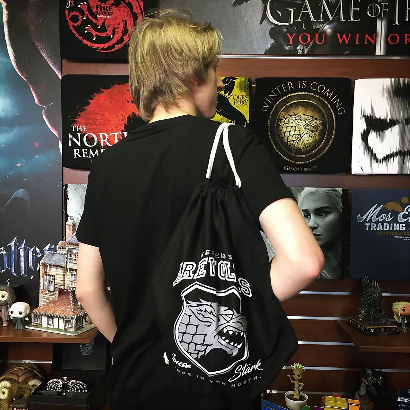 Immagine del prodotto Game of Thrones - Borsa sportiva con lo stemma Stark