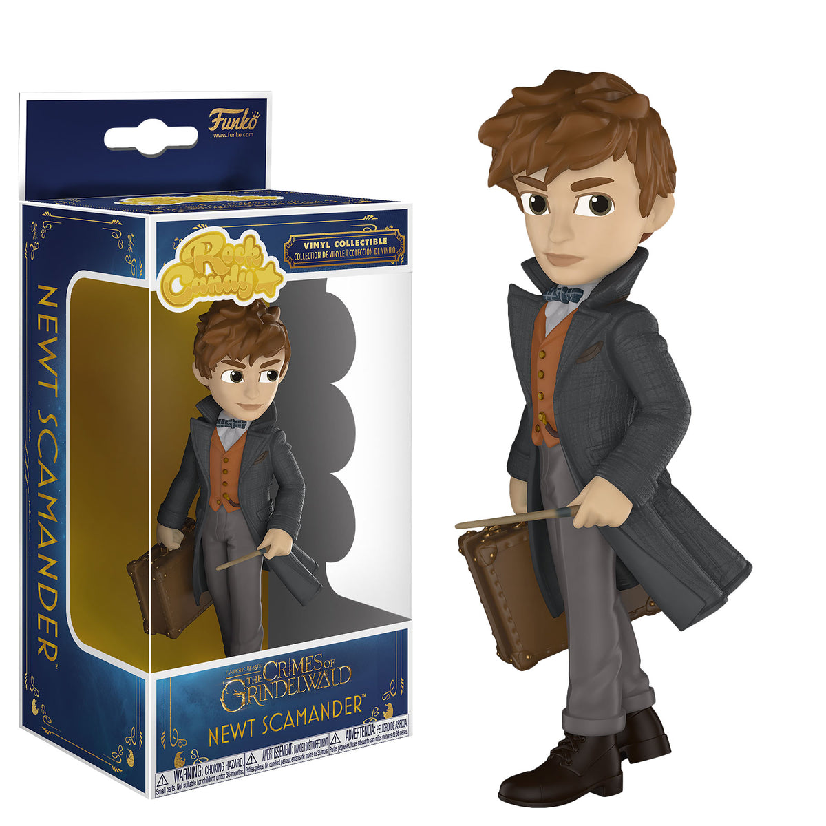 Immagine del prodotto Figura di Rock Candy di Newt Scamander - Animali Fantastici