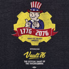 Product image Fallout - Vault 76 Poster T-Shirt blue
