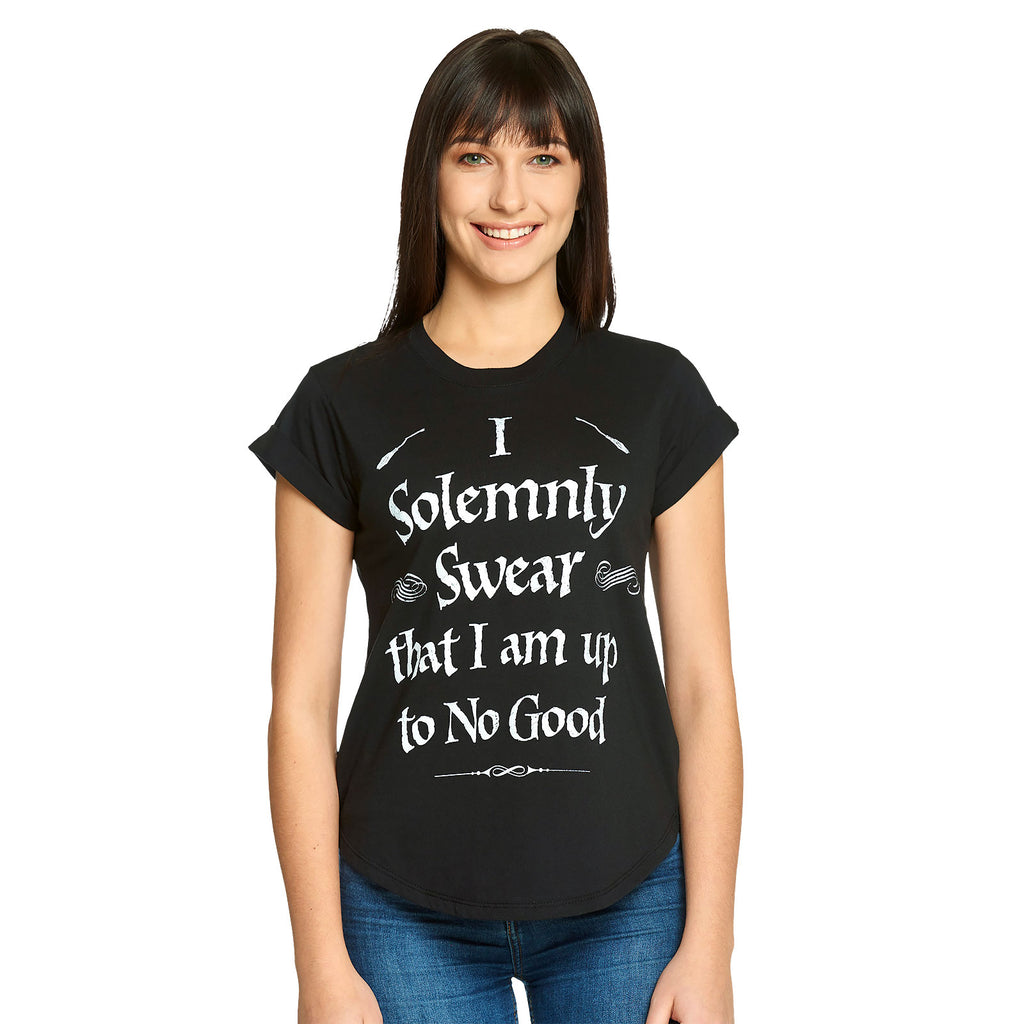 Immagine del prodotto Harry Potter - T-shirt da donna Mischief Managed nera