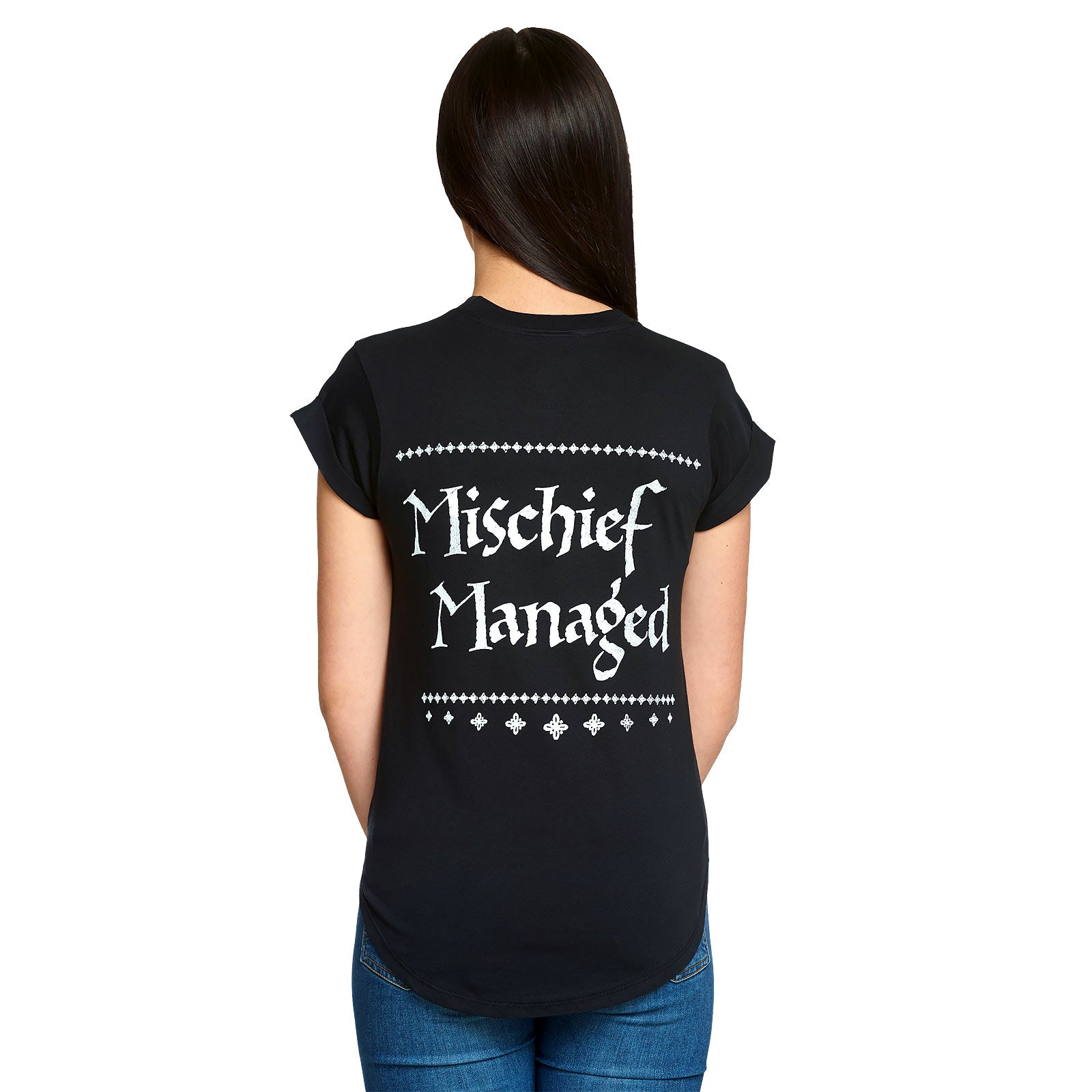Immagine del prodotto Harry Potter - T-shirt da donna Mischief Managed nera