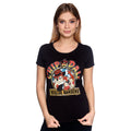 Immagine del prodotto Chip e Dale - T-shirt da donna Rescue Rangers in nero a vestibilità rilassata