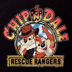 Immagine del prodotto Chip e Dale - T-shirt da donna Rescue Rangers in nero a vestibilità rilassata