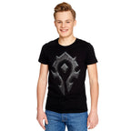 Immagine del prodotto World of Warcraft - T-shirt nera con logo dell'Orda