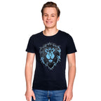 Immagine del prodotto World of Warcraft - T-shirt blu con logo dell'Alleanza