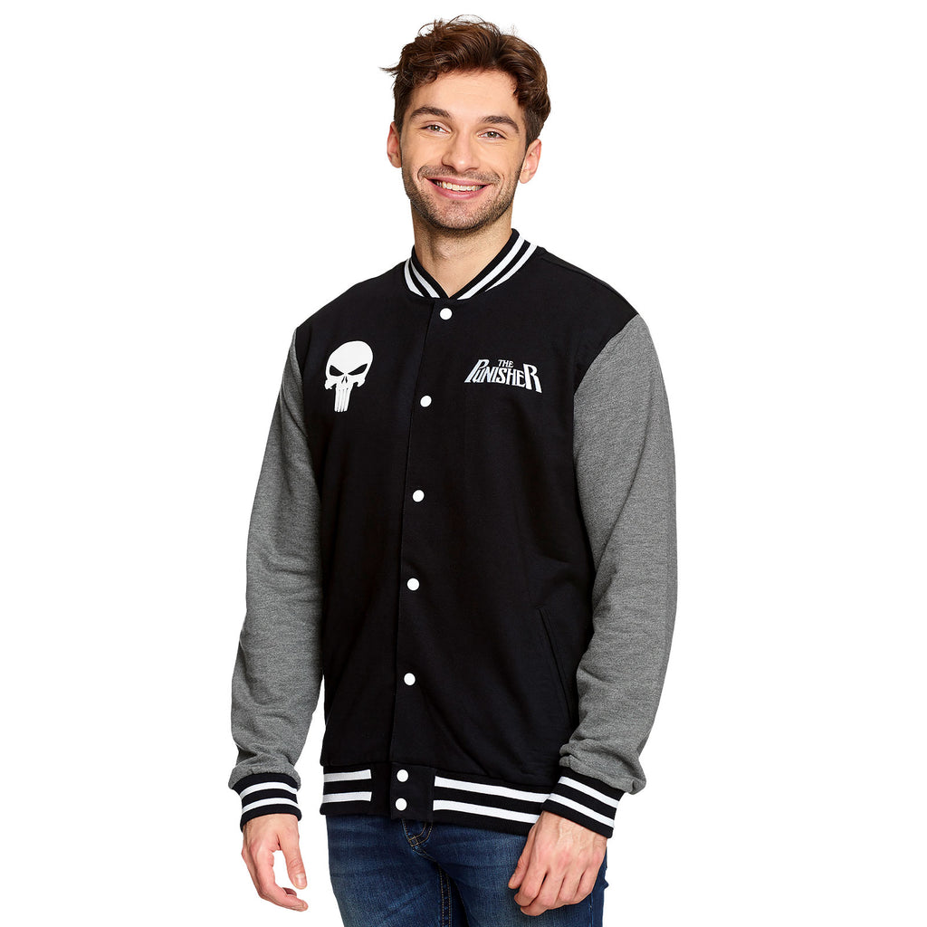 Immagine del prodotto Punisher - Giacca college Skull nero-grigio