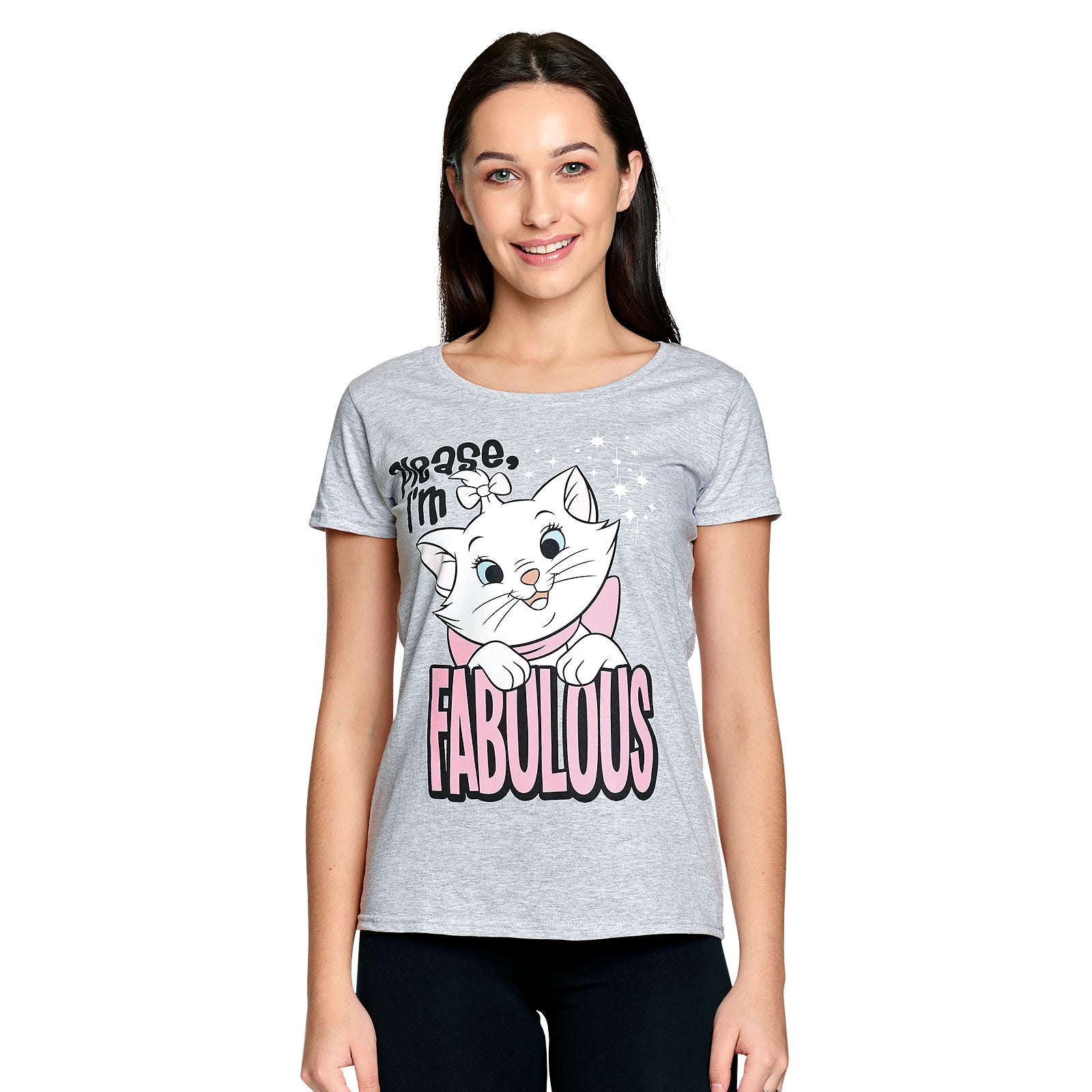 Immagine del prodotto Aristogatti - T-shirt Donna Fabulous di Marie grigia