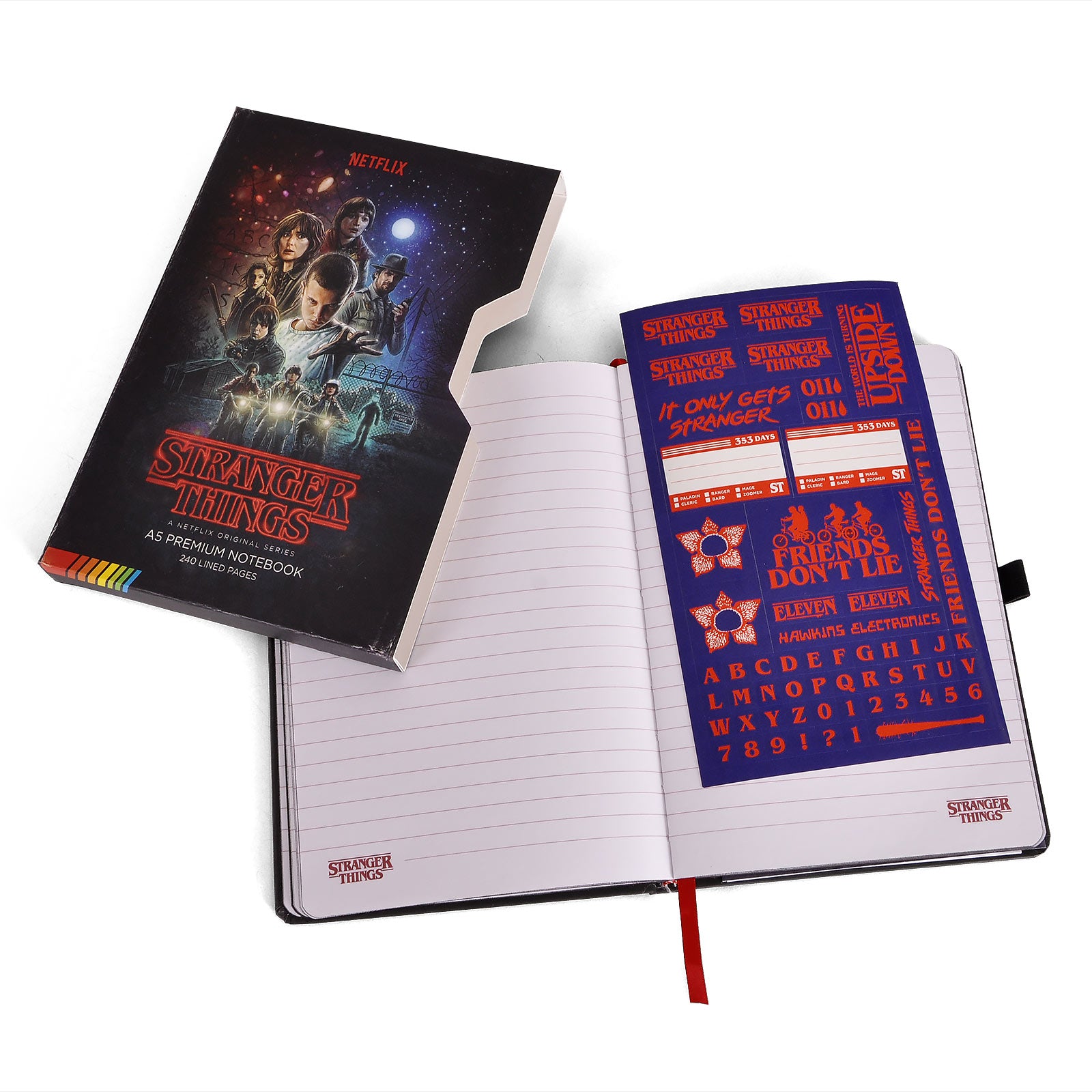 Product image Stranger Things - VHS Premium Notebook A5