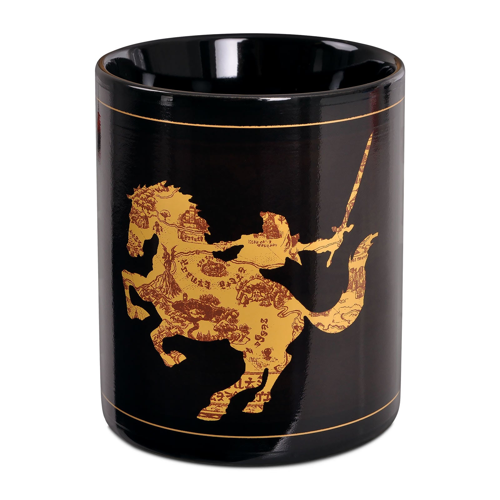 Immagine del prodotto Zelda - Tazza effetto termico con silhouette della mappa