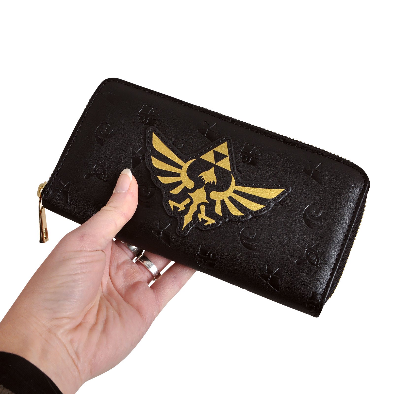 Immagine del prodotto Zelda - Portafoglio nero con simboli di Hyrule