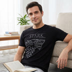 Product image Game of Thrones - Shadow Wolf House Stark T-Shirt Black