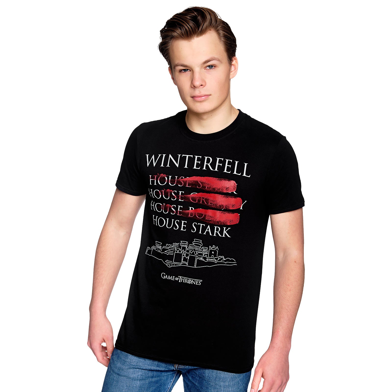 Immagine del prodotto Game of Thrones - T-shirt nera dei governatori di Winterfell