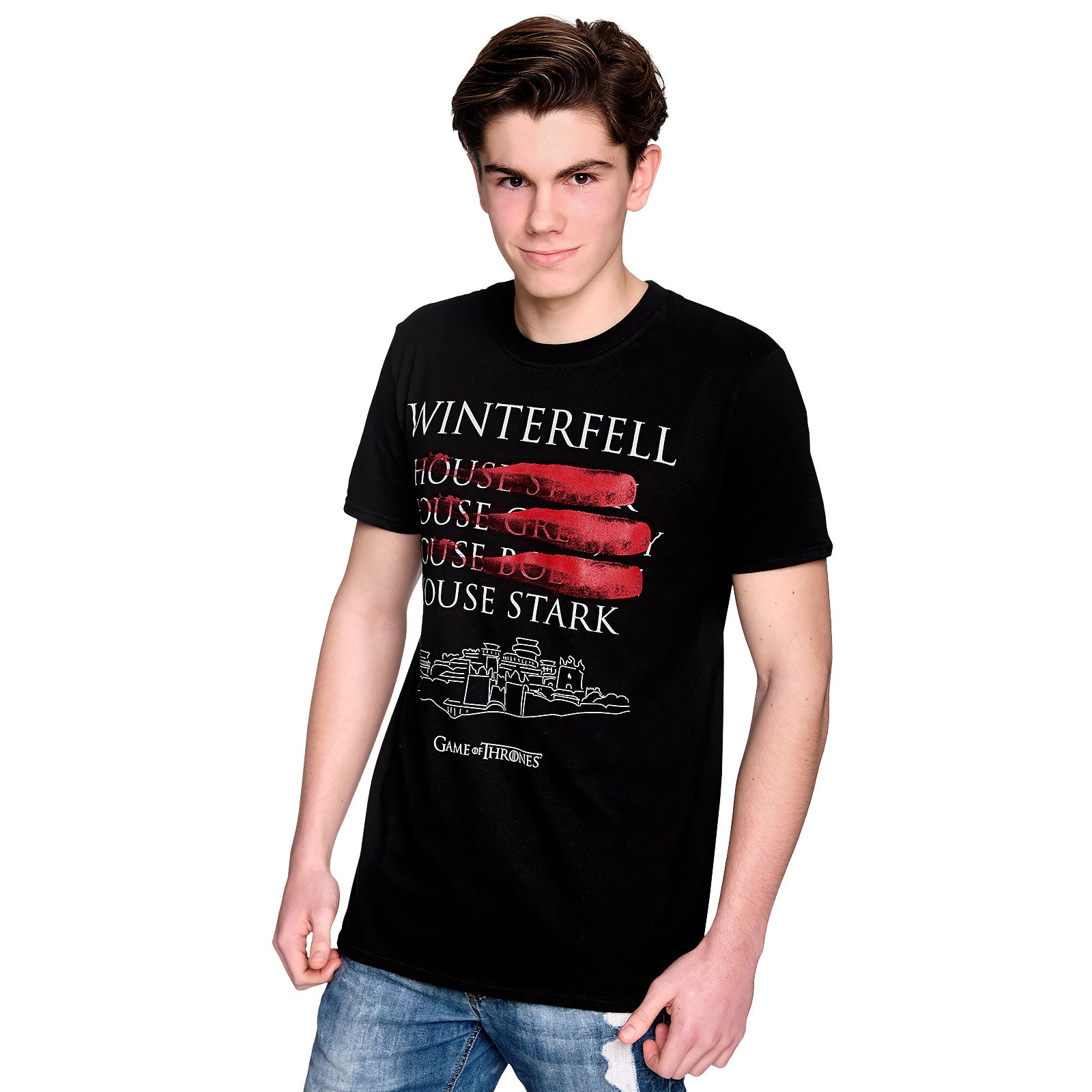 Immagine del prodotto Game of Thrones - T-shirt nera dei governatori di Winterfell