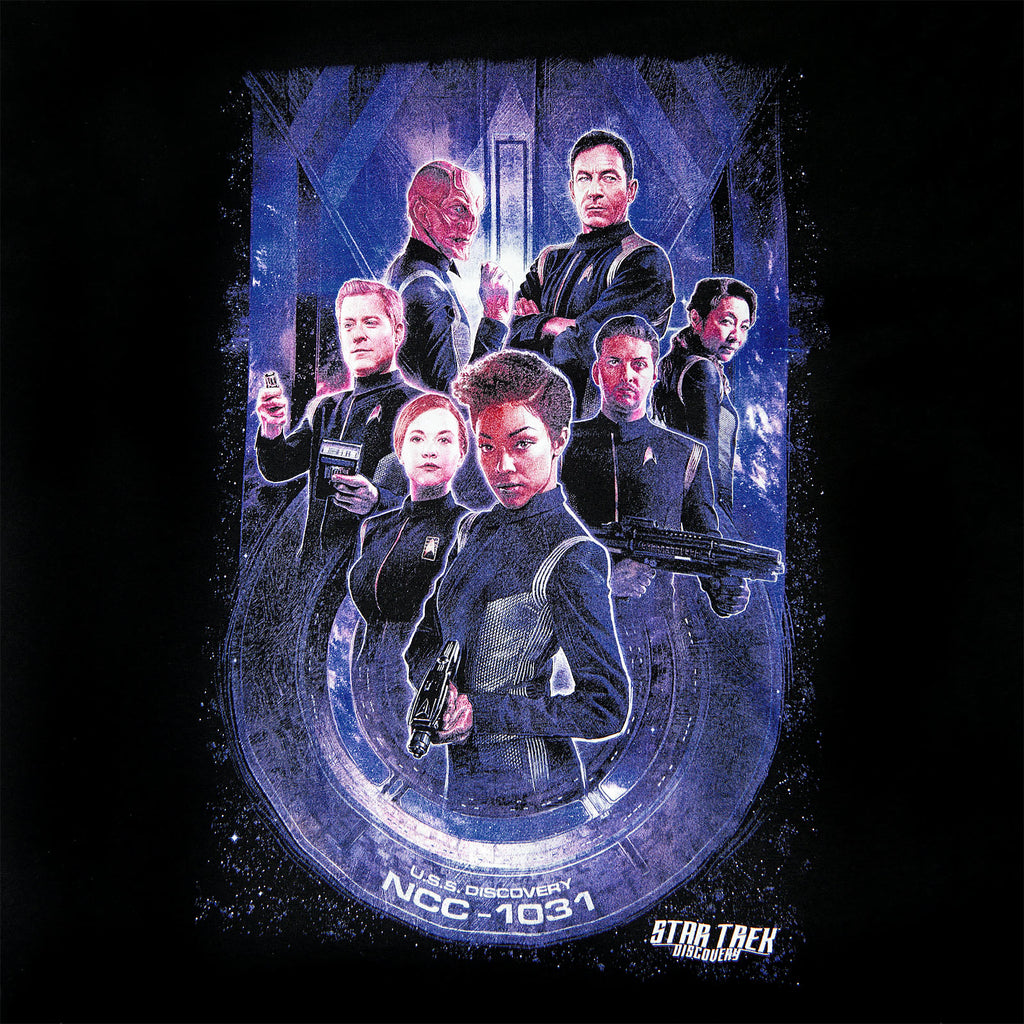 Immagine del prodotto Star Trek - Maglietta nera del equipaggio Discovery