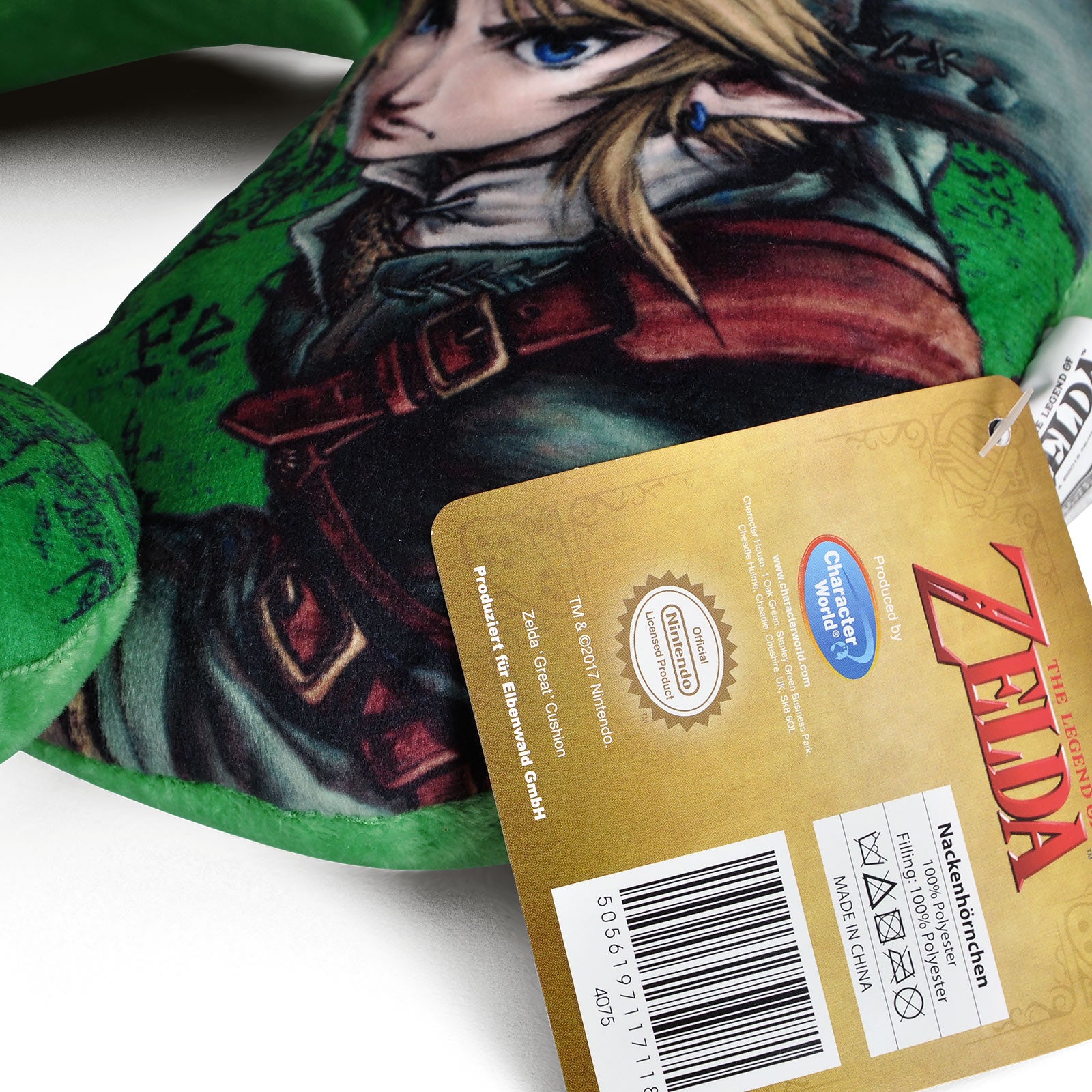 Immagine del prodotto Zelda - Cuscino per il collo Link verde