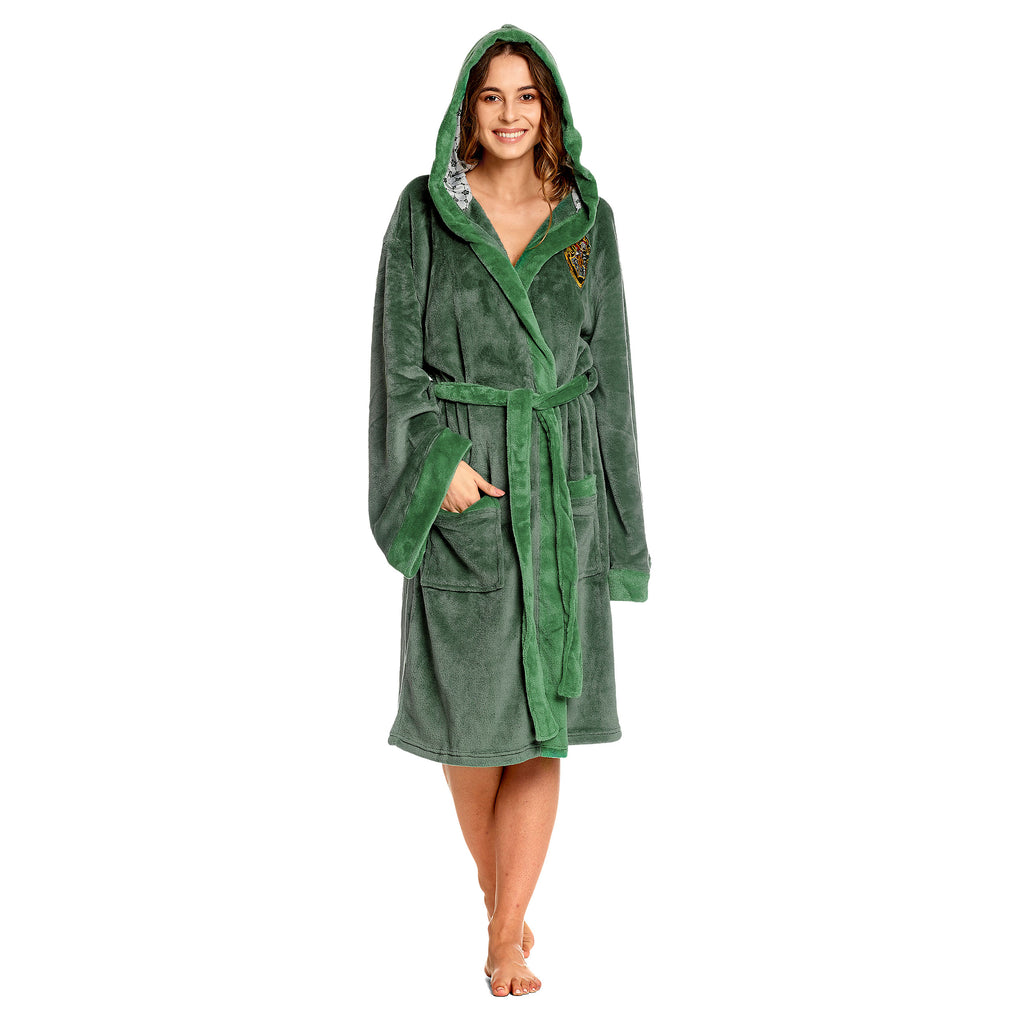 Immagine del prodotto Harry Potter - Accappatoio verde con stemma di Serpeverde