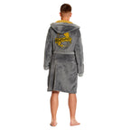 Immagine del prodotto Harry Potter - Accappatoio grigio con stemma Hufflepuff