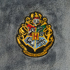 Immagine del prodotto Harry Potter - Accappatoio grigio con stemma Hufflepuff