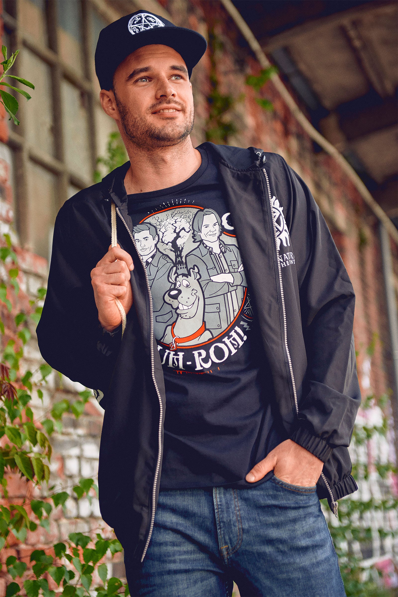 Immagine del prodotto Supernatural - Scoobynatural Ruh-roh! T-shirt nera