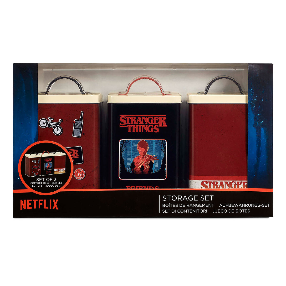 Product image Stranger Things - Retro Can Set