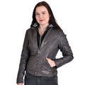 Immagine del prodotto Supernatural - Giacca in pelle da donna con simbolo anti possessione