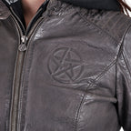 Immagine del prodotto Supernatural - Giacca in pelle da donna con simbolo anti possessione