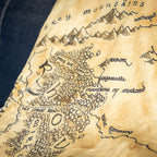 Immagine del prodotto Il Signore degli Anelli - Coperta morbida con mappa della Terra di Mezzo e pelliccia di Teddy