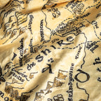 Immagine del prodotto Il Signore degli Anelli - Coperta morbida con mappa della Terra di Mezzo e pelliccia di Teddy