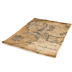 Immagine del prodotto Il Signore degli Anelli - Coperta morbida con mappa della Terra di Mezzo e pelliccia di Teddy