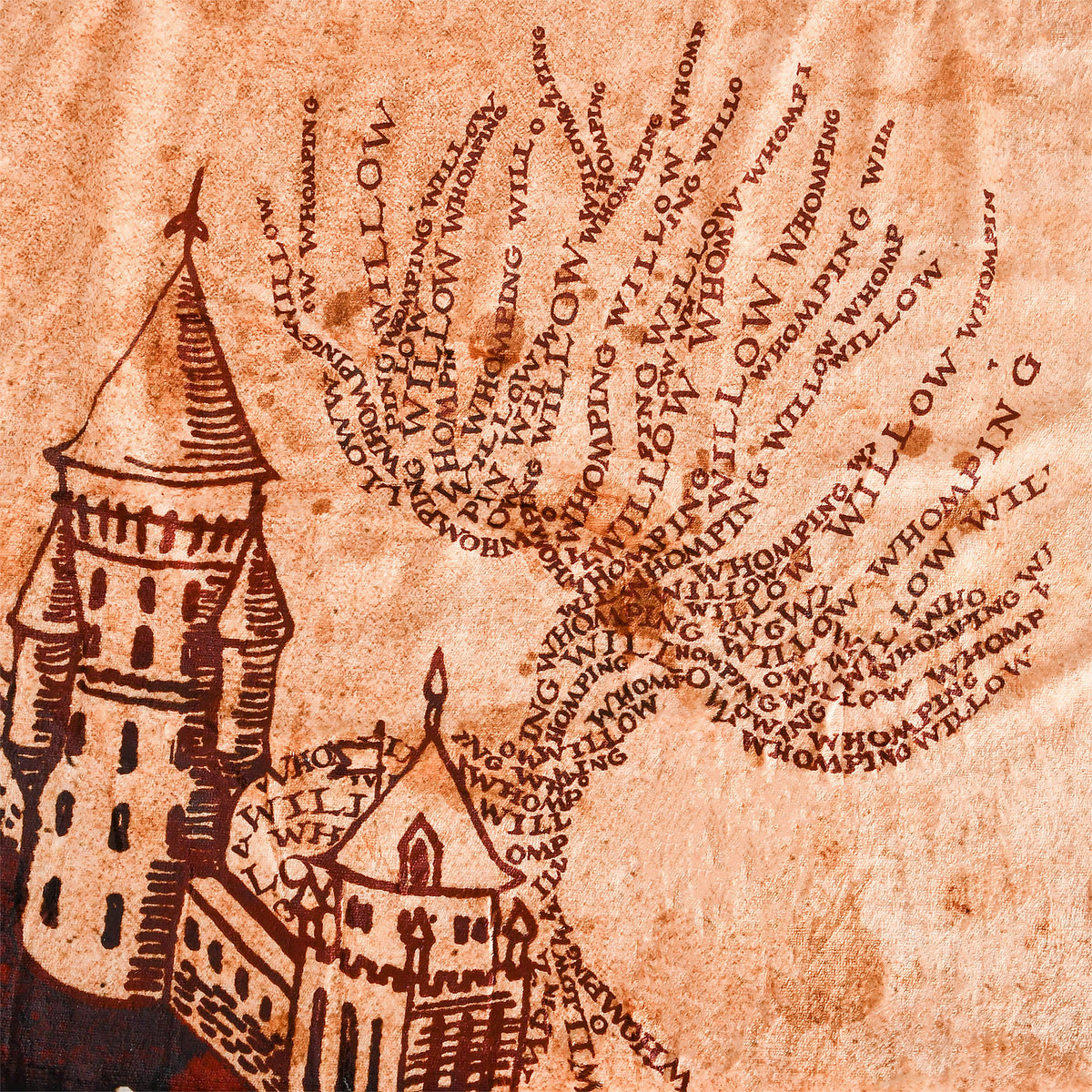 Immagine del prodotto Harry Potter - Mappa del Malandrino Coperta morbida con pelo di orso di peluche
