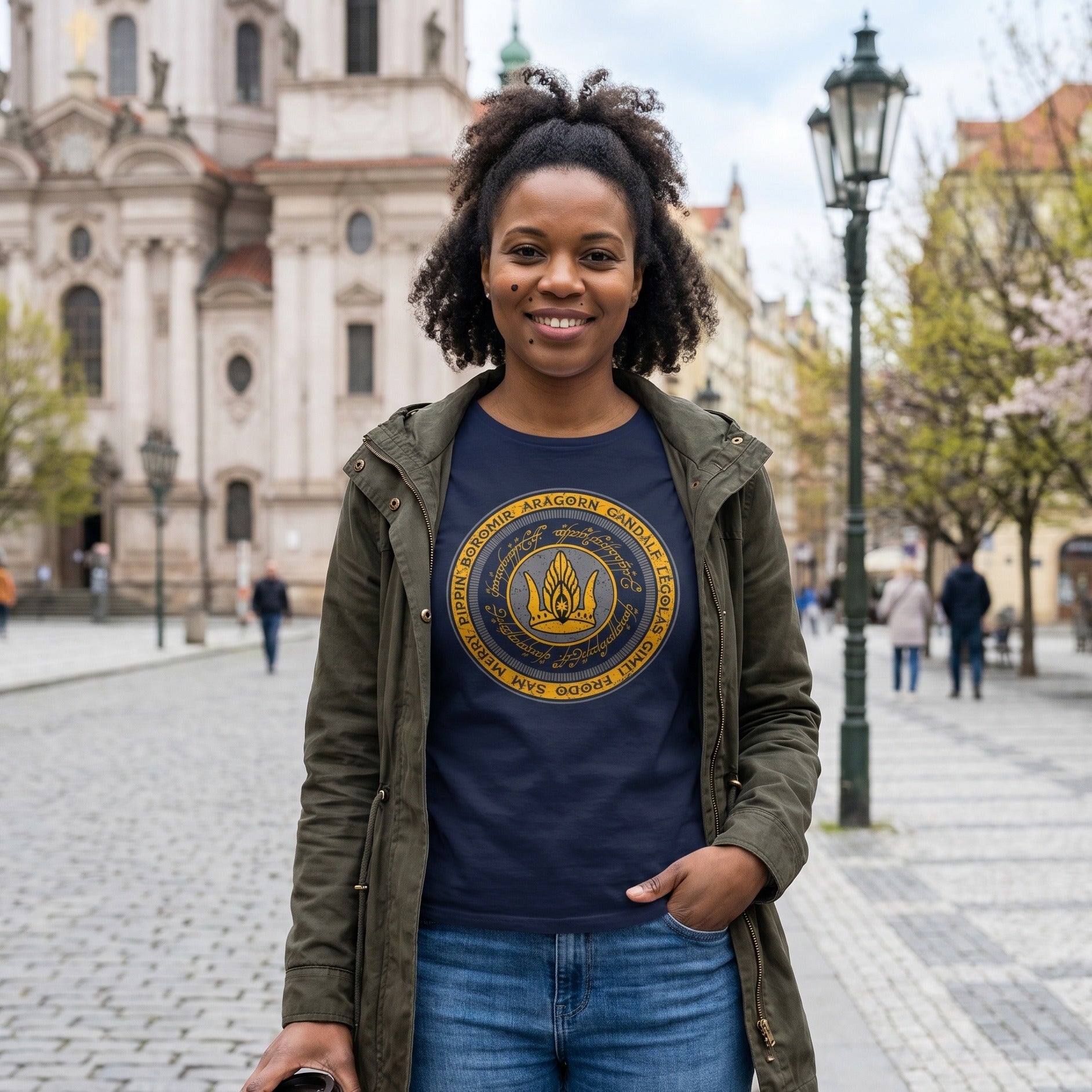 Immagine del prodotto Il Signore degli Anelli - Insieme per Gondor T-shirt blu