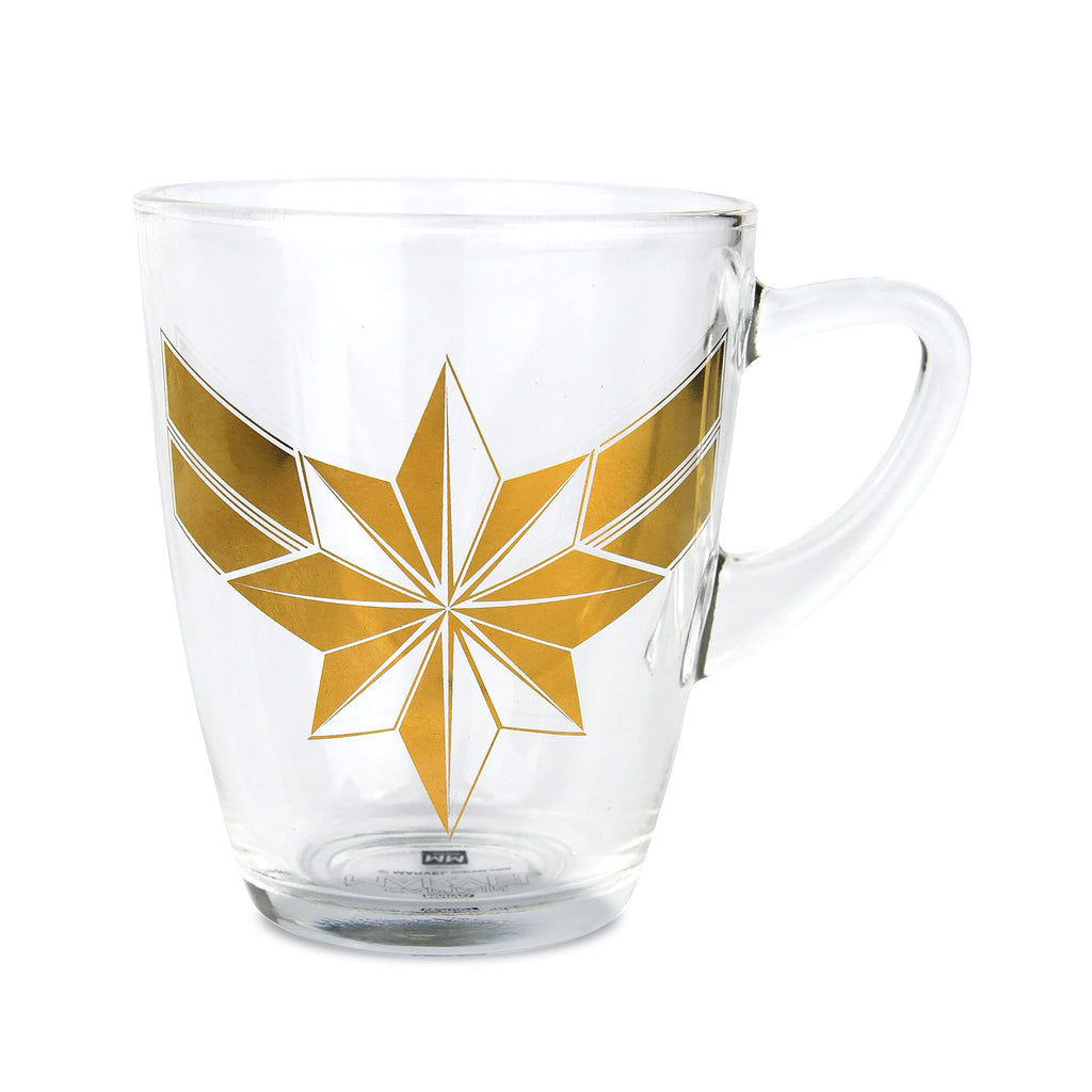 Immagine del prodotto Captain Marvel - Tazza in vetro con logo