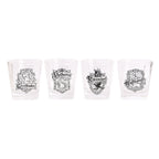 Product image Harry Potter - House Crests Glass Set 4-piece