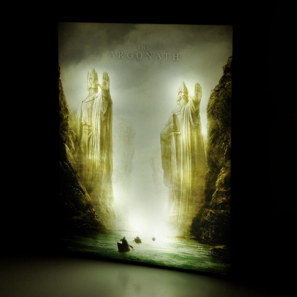 Immagine del prodotto Il Signore degli Anelli - Quadro da parete Argonath con luce