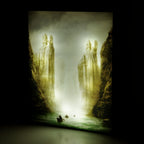 Immagine del prodotto Il Signore degli Anelli - Quadro da parete Argonath con luce