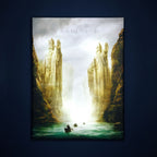 Immagine del prodotto Il Signore degli Anelli - Quadro da parete Argonath con luce