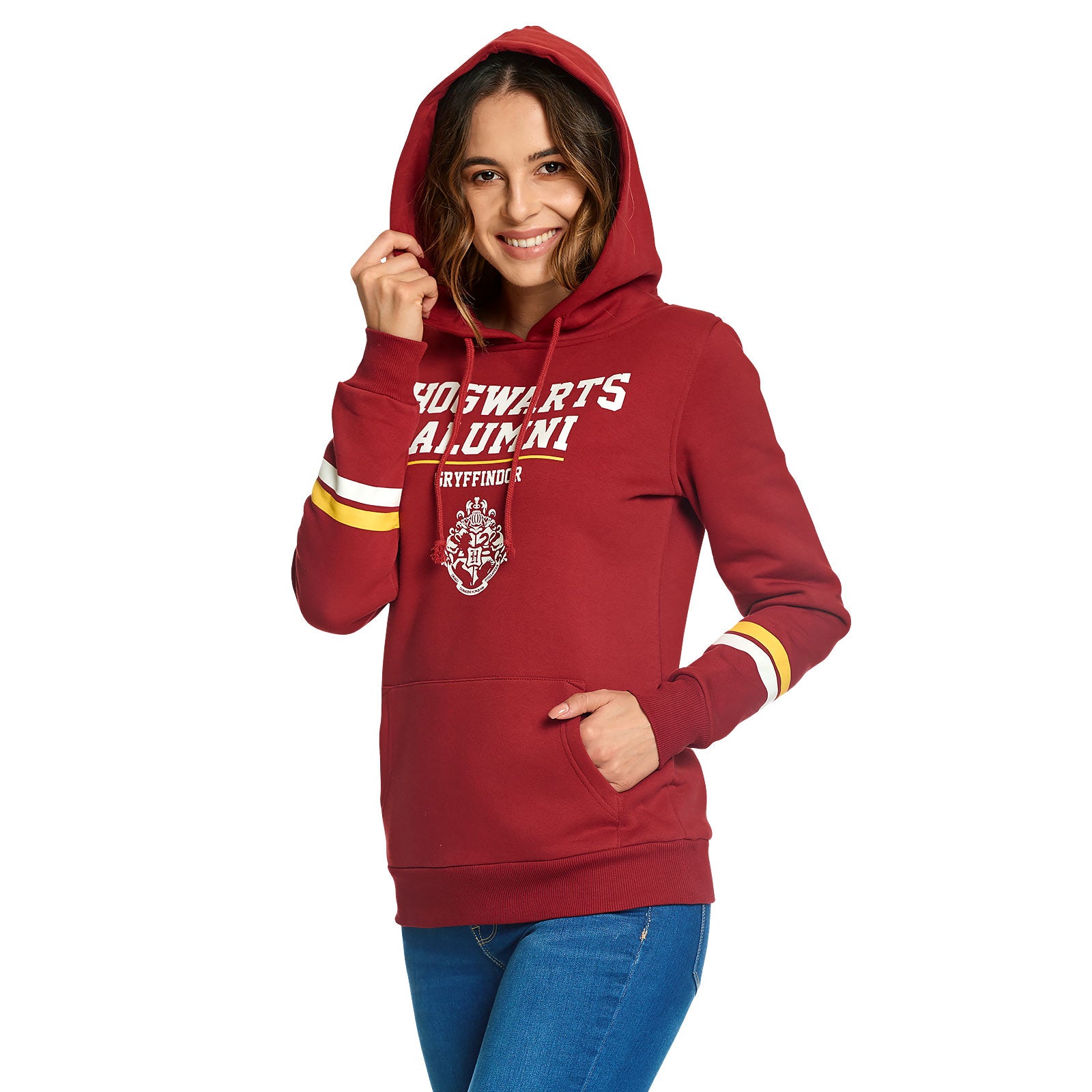 Immagine del prodotto Harry Potter - Gryffindor Hogwarts Alumni Hoodie Donna rosso