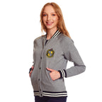Immagine del prodotto Harry Potter - Giacca college da donna con stemma di Hufflepuff grigio