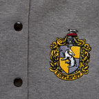 Immagine del prodotto Harry Potter - Giacca college da donna con stemma di Hufflepuff grigio